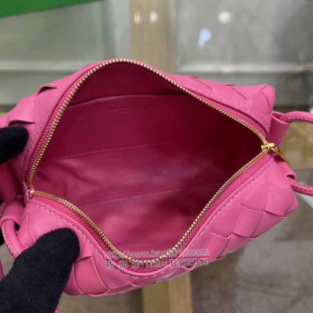 Bottega veneta高端女包 98090 寶緹嘉新款編織小方包 BV經典款編織小號肩背女包  gxz1310